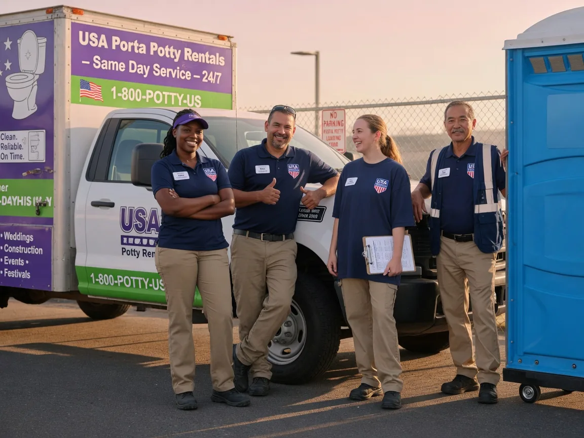 Porta Potty Rental company in Napier, WV